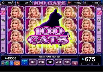 slot 100 cats