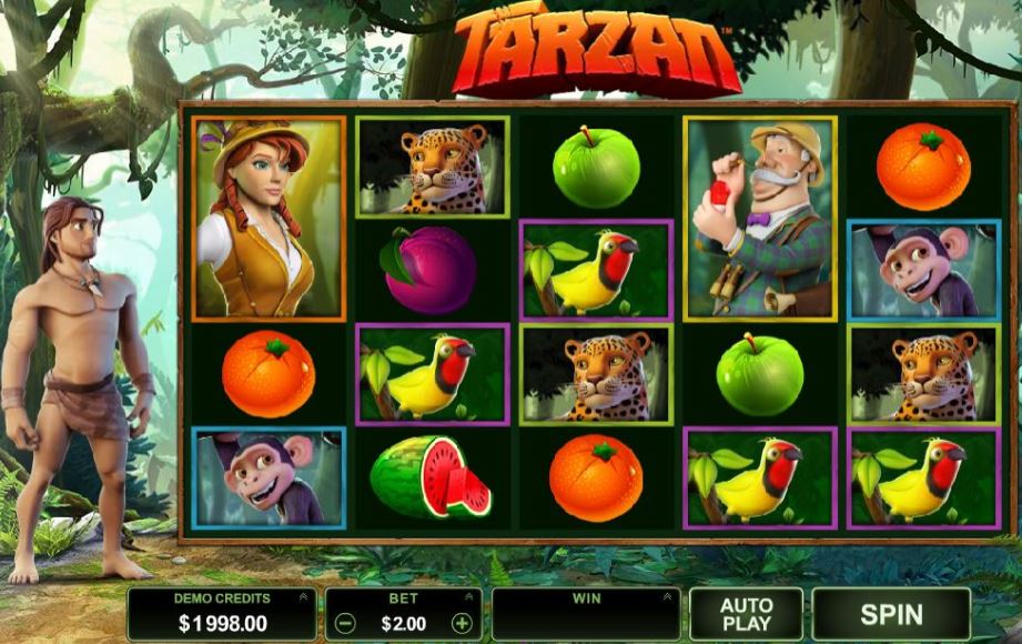 tarzan slot mashine